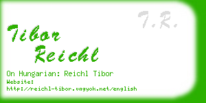 tibor reichl business card